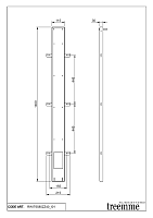Treemme Shower Встраиваемая часть душевой панели RWIT6585ZZ40