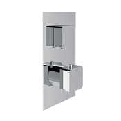 Treemme Hask Смеситель для душа термостатический, 1 потребитель, внешняя часть, цвет: chrome RWIT7287CC77