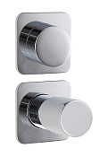 Treemme Nanotech Смеситель для душа встраиваемый, 3 потребителя, внешняя часть, цвет: chrome RWIT54C3CC03