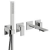 Treemme Q30 Смеситель для душа встраиваемый, 2 потребителя, внешняя часть, цвет: chrome RWIT4BD8CC01