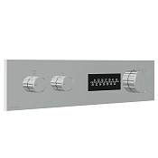 Treemme W-70s Смеситель для душа термостатический встраиваемый, 2 потреб., внеш. часть, цвет: chrome RWIT7B86CC01