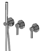 Treemme Aurelia Смеситель для душа встраиваемый, 2 потребителя, внешняя часть, цвет: chrome RWIT2CD9CC01