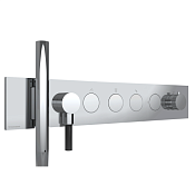 Treemme W-touch Смеситель для душа термостатический встр., 3 потребителя, внешняя часть, цвет:chrome RWIT1B98CC01