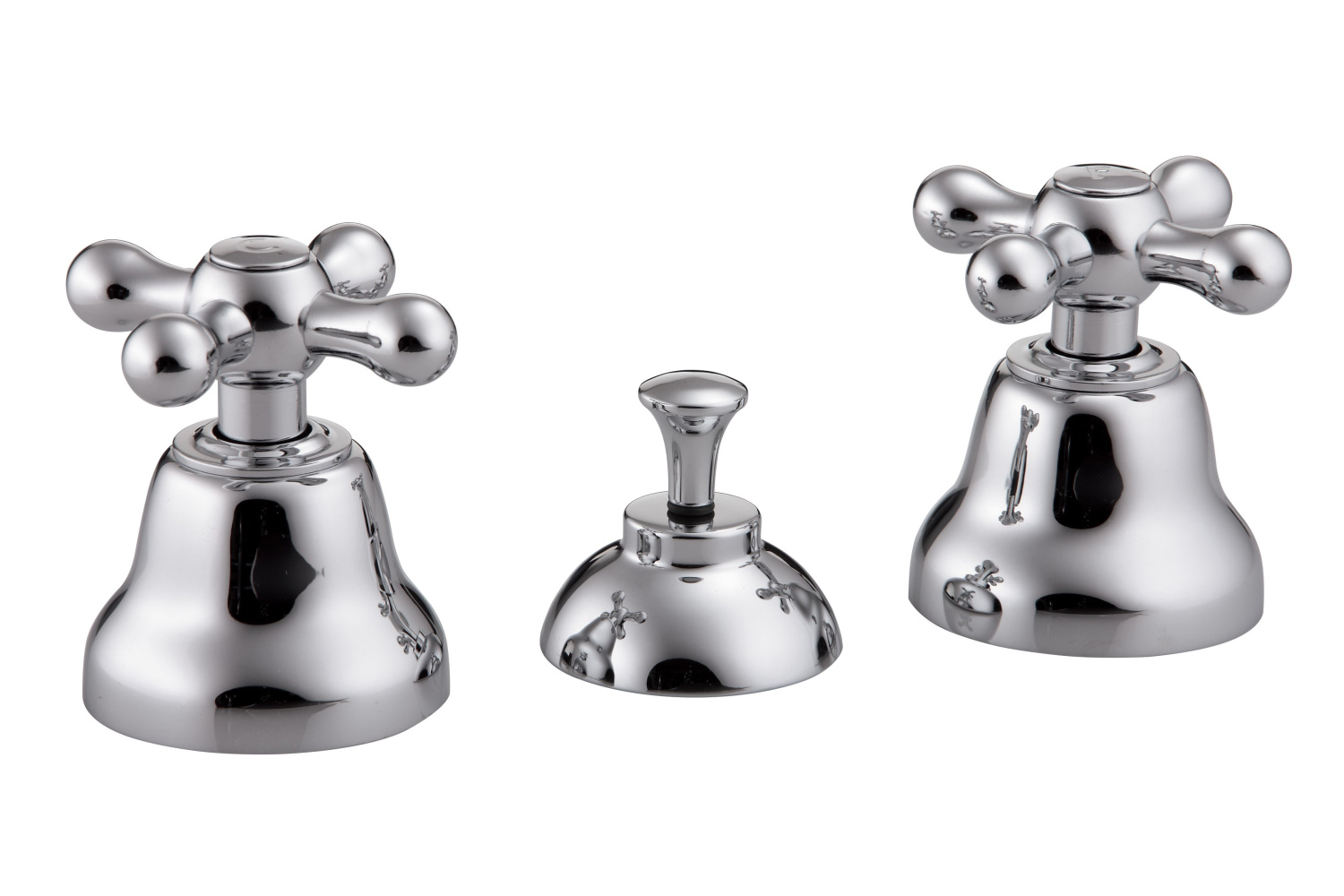 Treemme Romantica Смеситель для биде, с донным клапаном, цвет: chrome IT3620CCPVZZ