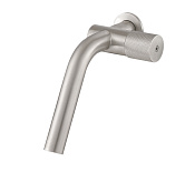 Treemme 22mm Смеситель для раковины встраиваемый, внеш. часть, излив 17,3см, цвет: нержавеющая сталь RWIT1151IS03