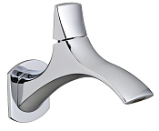 Treemme Hedo Смеситель для раковины встраиваемый, внешняя часть, излив 17,3 см, цвет: chrome RWIT0951CC10