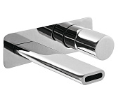 Treemme Nanotech Смеситель для раковины встраиваемый, внешняя часть, излив 16,7 см, цвет: chrome RWIT54A6CC02