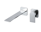 Treemme Ran Смеситель для раковины встраиваемый, внешняя часть, излив 23,6 см, цвет: chrome RWIT22C6CC01