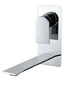 Treemme Ran Смеситель для раковины встраиваемый, внешняя часть, излив 23,4 см, цвет: chrome RWIT22B3CC01