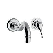 Treemme Piccadilly Смеситель для раковины встраиваемый, внешняя часть, излив 22,7 см, цвет: chrome RWIT21C5CCPY