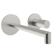 Treemme 28mm Смеситель для раковины встраиваемый, внешняя часть, излив 18см, цвет: нержавеющая сталь RWIT3BC5IS01