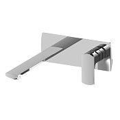 Treemme Albatros Смеситель для раковины встраиваемый, внешняя часть, излив 22,3 см, цвет: chrome RWIT4CA6CC01