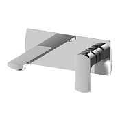 Treemme Albatros Смеситель для раковины встраиваемый, внешняя часть, излив 11 см, цвет: chrome RWIT4CA5CCBC
