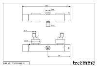 Treemme Shower Смеситель для душа термостатический накладной, цвет: chrome IT5653CCQQZZ