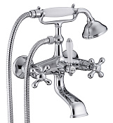 Treemme Romantica Смеситель для ванны накладной с ручным душем, 1 вид струи, цвет: chrome IT3601CCPVZZ