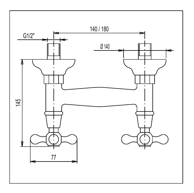 Treemme Romantica Смеситель для душа накладной, цвет: chrome IT3656CCPVZZ