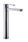 Treemme Klab Смеситель для раковины высокий, без д/к, высота излива 23,8 см, цвет: chrome IT2718CCKLZZ