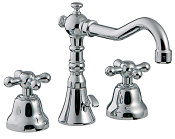 Treemme Romantica Смеситель для раковины, с д/к, длина излива 18 см, цвет: chrome IT3617CCPVZZ