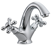 Treemme Romantica Смеситель для раковины, с д/к, длина излива 13,7 см, цвет: chrome IT3614CCPVZZ