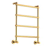 Margaroli Sole 442 Полотенцесушитель водяной для ГВС 53,5х71h (int 47), нижнее, цвет: gold 4424704(26)GDN