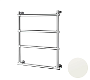 Margaroli Sole 512 Полотенцесушитель электрический 53х64h (int 47), выкл. справа, цвет: matt white 5124704MWNB