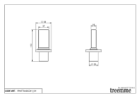 Treemme Kea Встраиваемый вентиль 1/2", цвет: chrome RWIT7A40CCK_