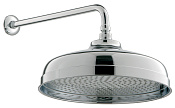Treemme Showers Classic Верхний душ d30 см, 1 вид струи, кронштейн настенный 39,5 см, цвет: chrome IT0497CCZZZZ