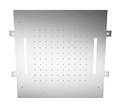 Treemme Showers Inox Потолочный душ встр. 43 см, 1 вид струи, хромотерапия, цвет: нержавеющая сталь ITRTBR306IS