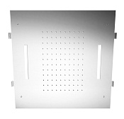 Treemme Showers Inox Потолочный душ встр. 50 см, 1 вид струи, хромотерапия, цвет: нержавеющая сталь ITRTBR305IS