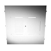 Treemme Showers Inox Потолочный душ встр. 95 см, 5 видов струи, хромотерапия, цвет:нержавеющая сталь ITRTBR389IS