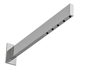 Treemme Time-Time out Верхний душ 4x36 см, 1 вид струи, цвет: chrome RWIT5147CC01