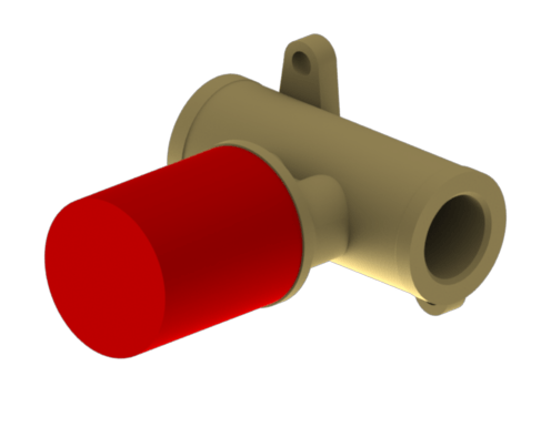 Treemme Shower Встраиваемая часть гигиенического душа RWIT6565ZZ40