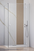 Radaway Essenza 8 KDJ Душевая дверь, левая, прозрачная 8 мм, 61,2х200h см, цвет: хром глянцевый 10480612-01-01L