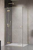 Radaway Essenza 8 KDJ Неподвижная стенка, прозр, 8 мм, Easy Clean 33,7х200h см, цвет: brushed gold 10470337-99-01R