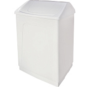 Nofer Ведро для мусора напольное, 55 литров, цвет: белый 14027.W