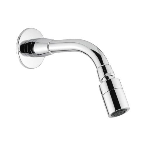 Nofer Верхний душ 18 см, 1 вид струи, без кронштейна настенный, цвет: хром 07074.2.B