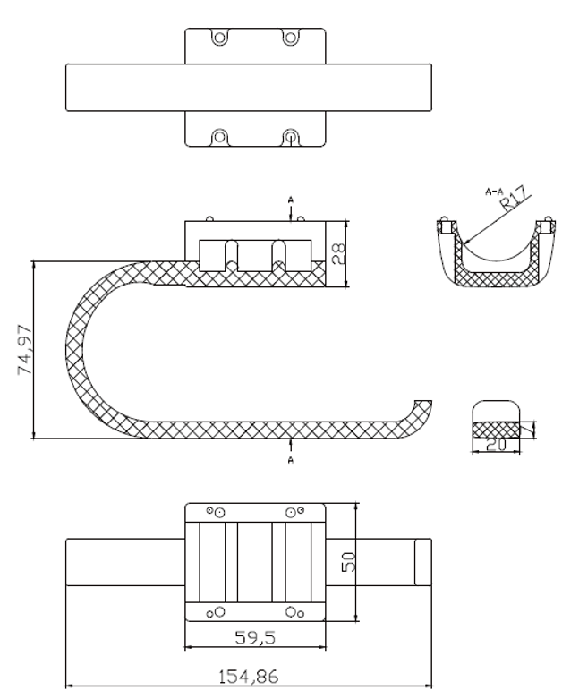Nofer Nylon Держатель туалетной бумаги открытый, подвесной, цвет: белый 15051.NPR