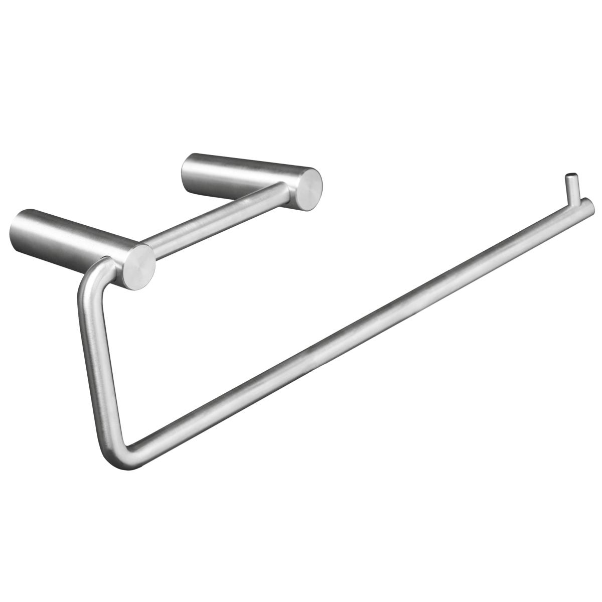 Nofer Roma Держатель туалетной бумаги открытый, подвесной, цвет: нержавеющая сталь 16804.S