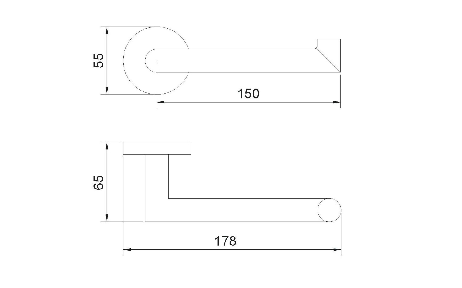 Nofer Niza Держатель туалетной бумаги открытый, подвесной, цвет: черный матовый 16859.N