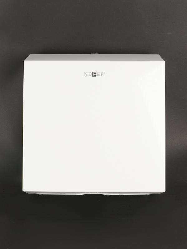 Nofer Диспенсер бумажных полотенец, подвесной, цвет: белый 04006.W