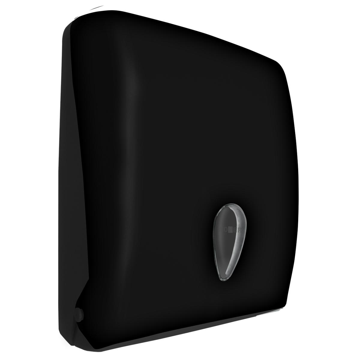 Nofer Диспенсер бумажных полотенец, подвесной, цвет: черный матовый 04020.N