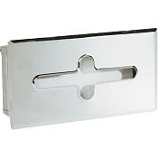 Nofer Диспенсер для салфеток, встраиваемый, цвет: хром 04025.B