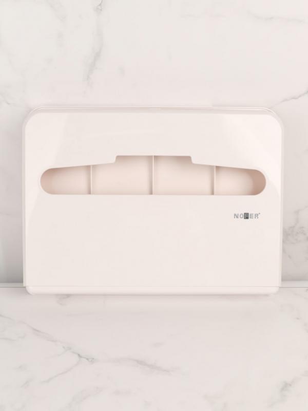 Nofer Диспенсер туалетных накладок, подвесной, цвет: белый 04026.2.W