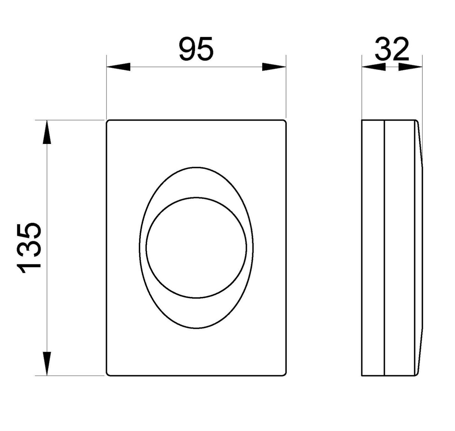 Nofer Диспенсер гигиенических пакетов, подвесной, цвет: черный матовый 04029.N