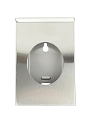 Nofer Диспенсер гигиенических пакетов, подвесной, цвет: хром брашированный 04050.B