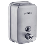 Nofer Дозатор для жидкого мыла, подвесной, цвет: нержавеющая сталь брашированная 03001.06.S