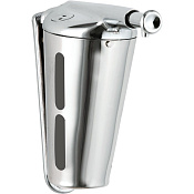 Nofer Дозатор для жидкого мыла, подвесной, цвет: хром 03003.B