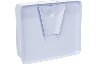 Nofer Дозатор для жидкого мыла, подвесной, цвет: белый 03004.W