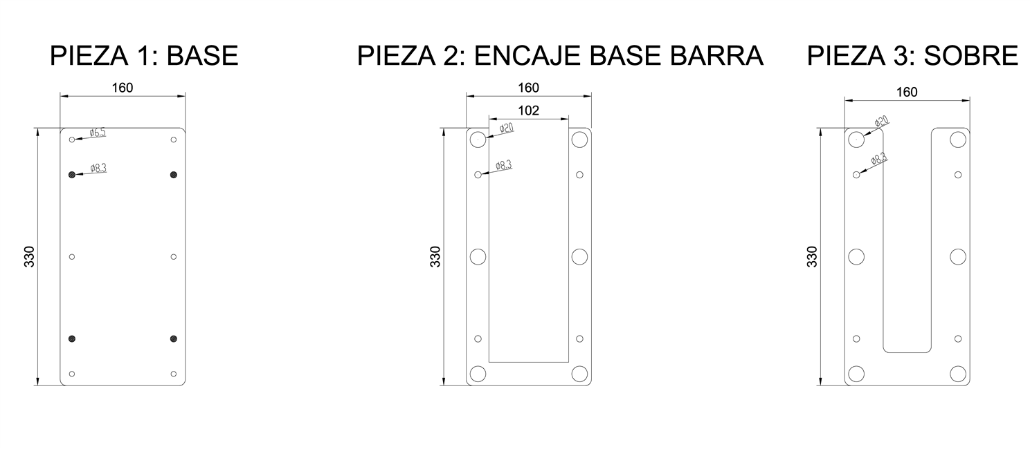 Nofer Крепление для усиления фиксации поручней, цвет: хром 15053.B