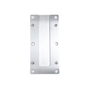 Nofer Крепление для усиления фиксации поручней, цвет: нержавеющая сталь 15053.S